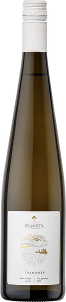Изображение Вино белое сух стиль №5 Траминер ЗГУ Реликта КФХ Цветков с/б, 0,75 л