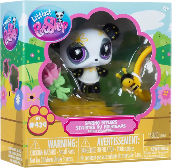 Изображение Фигурка с аксессуарами Литл Пет Шоп праздники панда Хасбро к/у, 1 шт