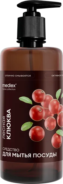Изображение Средство для мытья посуды Медлекс лесная клюква Медлекспром п/у, 500 мл