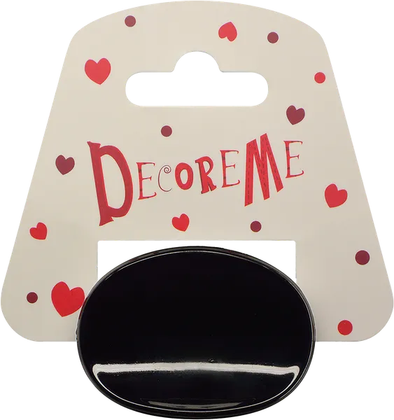 Изображение Заколка для волос Декорми крабик овал 5см Альт , 1 шт