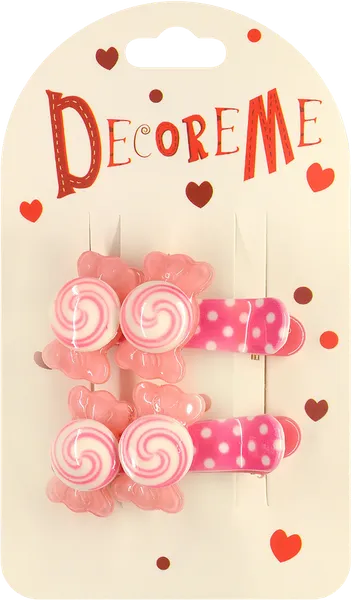 Изображение Заколка для волос Декорми бантики 3,5см Альт , 2 шт