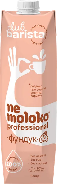 Изображение Напиток соевый Немолоко фундучный Сады Придонья т/п, 1 л