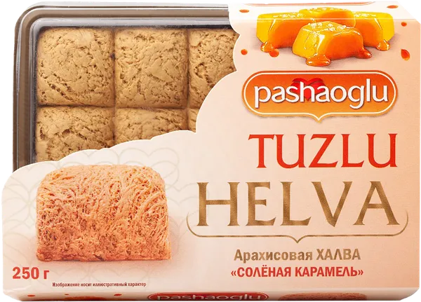 Изображение Халва в шоколадной глазури Пашаоглу арахисовая с карамелью Восточный букет п/б, 250 г