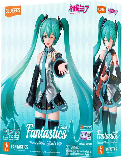 Изображение Фигурка конструктор от 14 лет Блокис хатсуне мику Шанхай Блокс к/у, 1 шт