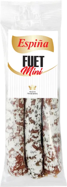 Изображение Колбаса сыровяленая в плесени Эль Парадор фуэт мини полусухая Эль Парадор флоупак, 60 г