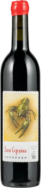 Изображение Вино красное сухое стиль №1 Саперави в дубе Дача Сердюка Сердюк Д.С. с/б, 0,7 л