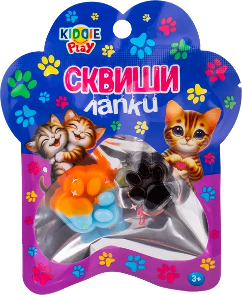 Изображение Игрушка антистресс Киддиплэй мини лапки Юнитойс м/у, 2 шт