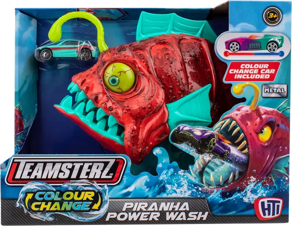 Изображение Машина меняющая цвет ЭйчТиАй автомойка пиранья Юнитойс к/у, 1 шт