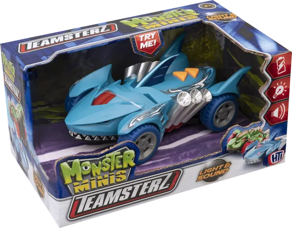 Изображение Машина звук,свет ЭйчТиАй мини монстр Юнитойс к/у, 1 шт