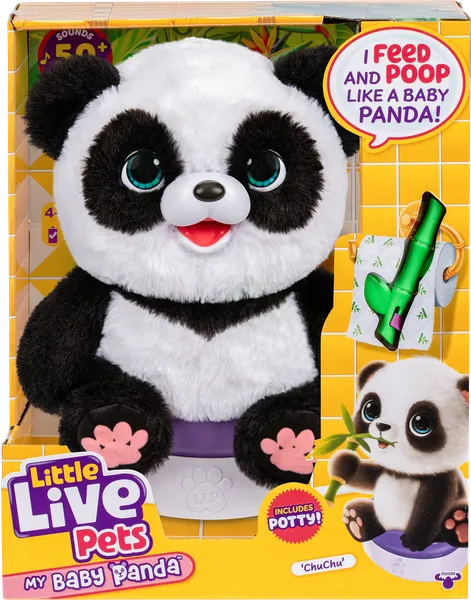 Изображение Игрушка интерактивная Мус пандочка Юнитойс к/у, 1 шт