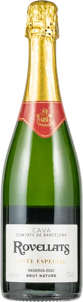 Изображение Вино игристое белое экстра брют Ровеллац Эспесиаль кава резерва Ровеллац с/б, 0,75 л
