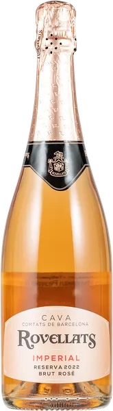 Изображение Вино игристое розовое брют Ровеллац кава розе Ровеллац с/б, 0,75 л