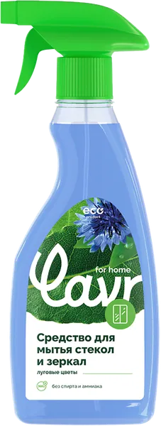 Изображение Средство для зеркал и стекол Лавр луговые цветы Лавр п/у, 500 мл