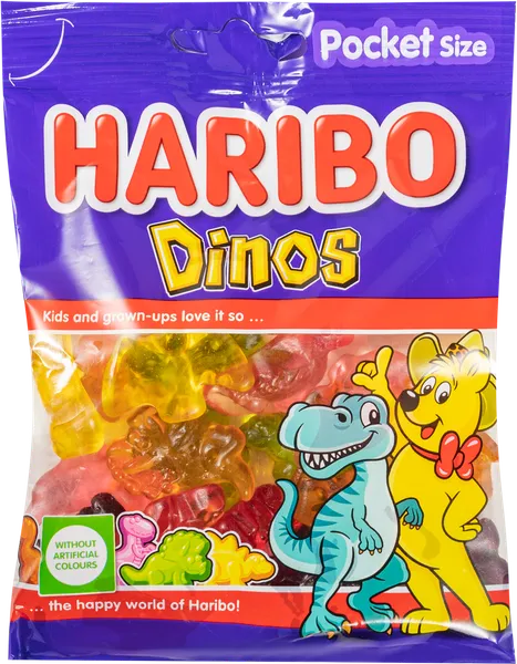 Изображение Мармелад жевательный Харибо динозавры Харибо м/у, 100 г