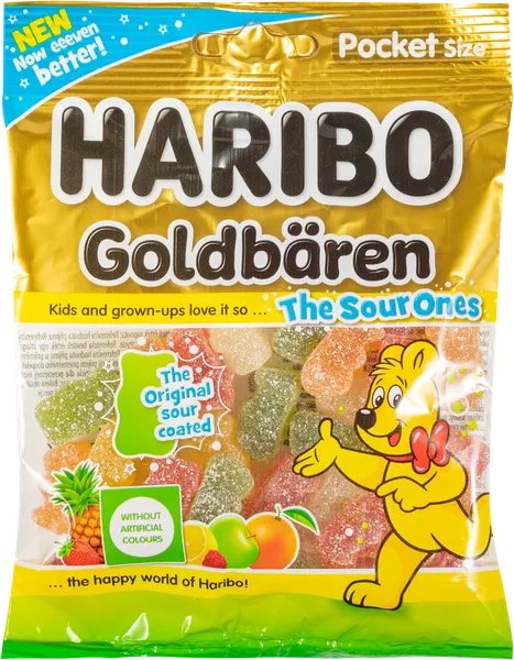 Изображение Мармелад жевательный Харибо золотые мишки кислые Харибо м/у, 80 г