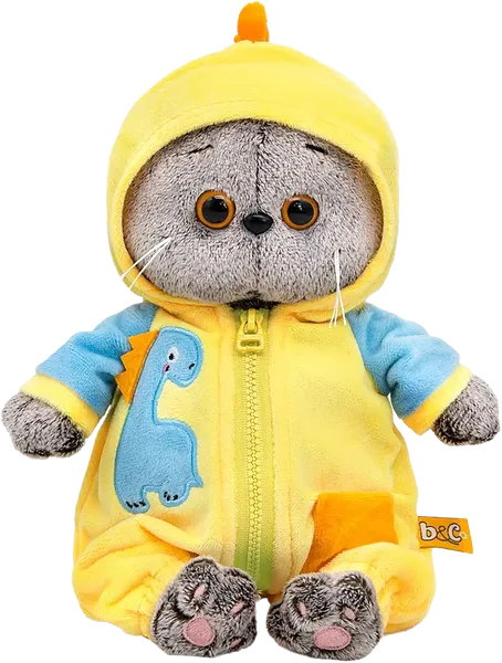 Изображение Мягкая игрушка 20см Будибаса басик бейби в кигуруми дракон МПП ООО к/у, 1 шт