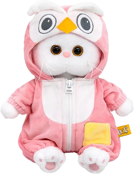 Изображение Мягкая игрушка 20см Будибаса друзья басика ли-ли бейби сова МПП ООО к/у, 1 шт