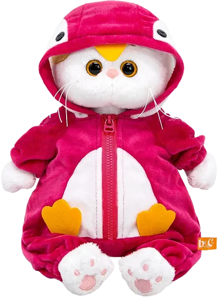 Изображение Мягкая игрушка 24см Будибаса друзья басика ли-ли в кигуруми пингвин МПП ООО к/у, 1 шт