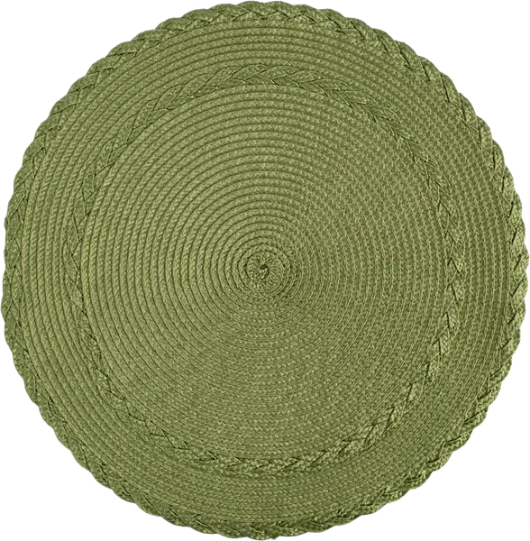 Изображение Салфетка 38см сервировочная Анна Лафарг матера зеленая Анна Лафарг , 1 шт