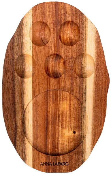 Изображение Блюдо 22см пасхальное Анна Лафарг для кулича и 5 яиц Анна Лафарг , 1 шт