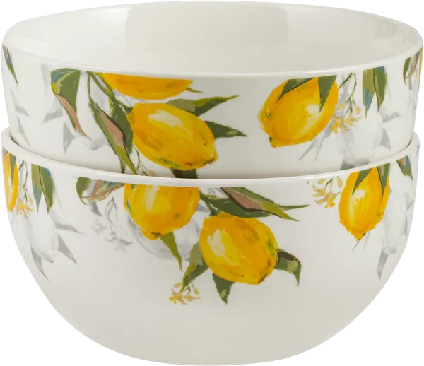 Изображение Салатник 14см круглый Анна Лафарг палермо лимоны Анна Лафарг кор, 2 шт