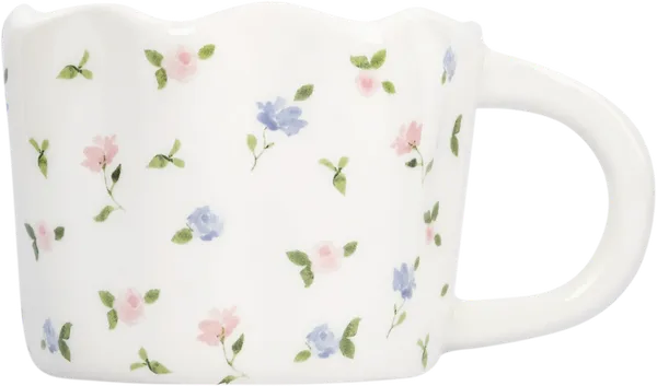 Изображение Кружка 460мл молочная Анна Лафарг минт нежные цветы Анна Лафарг кор, 1 шт