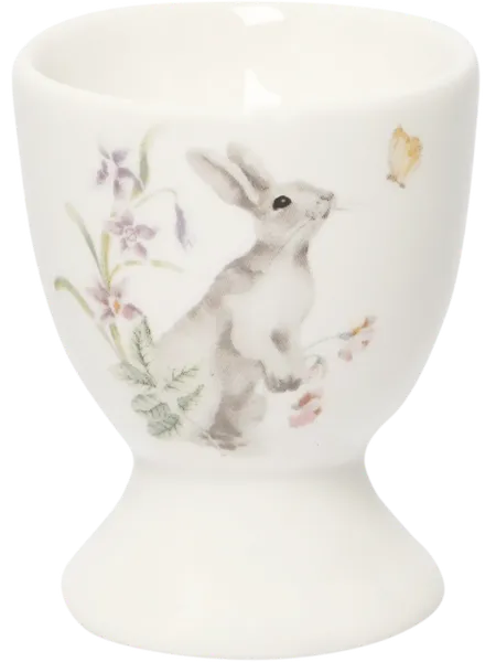 Изображение Подставка 7см для яиц Анна Лафарг кролик с цветами Анна Лафарг кор, 1 шт