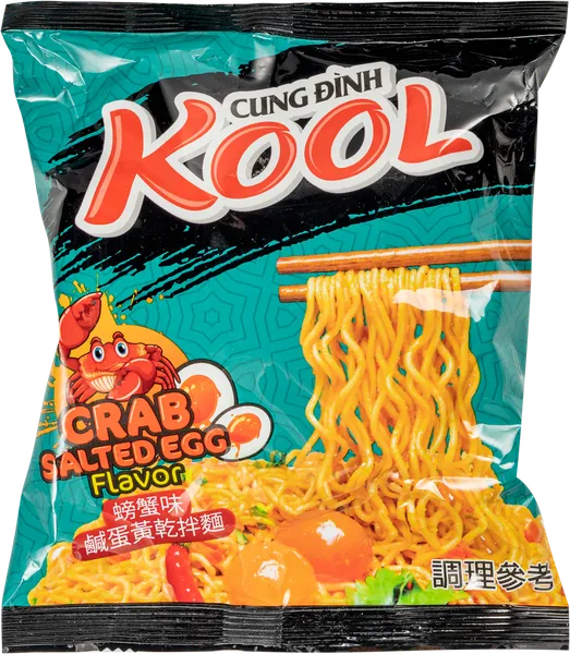 Изображение Лапша быстрого приготовления Кунь Динь Кул соленое яйцо Азия Фуд м/у, 90 г