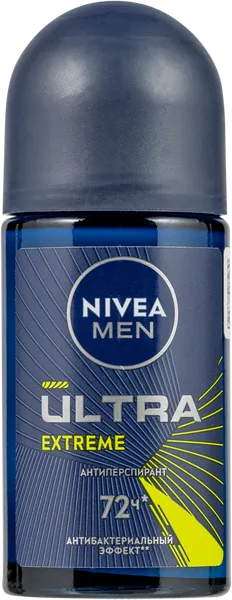 Изображение Антиперспирант шар мужской Нивея ультра экстрим Байерсдорф с/б, 50 мл