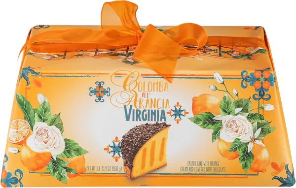 Изображение Коломба Пасхальный Амаретти Вирджиния с апельсиновым кремом Амаретти Вирджиния кор, 850 г
