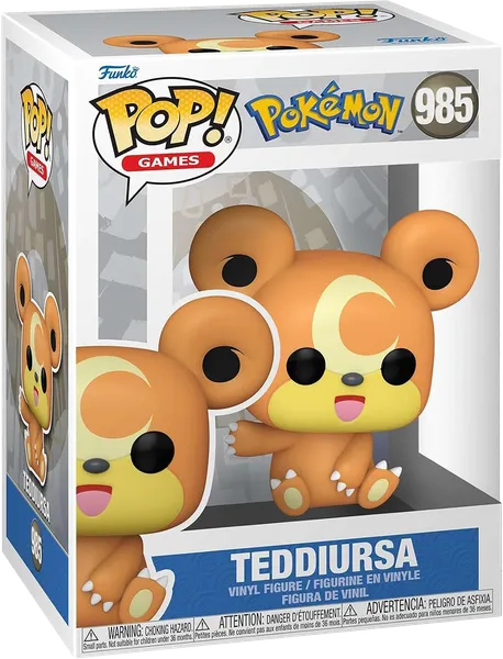 Изображение Фигурка 985 3+ Фанко поп геймс теддиурса  Фанко к/у, 1 шт