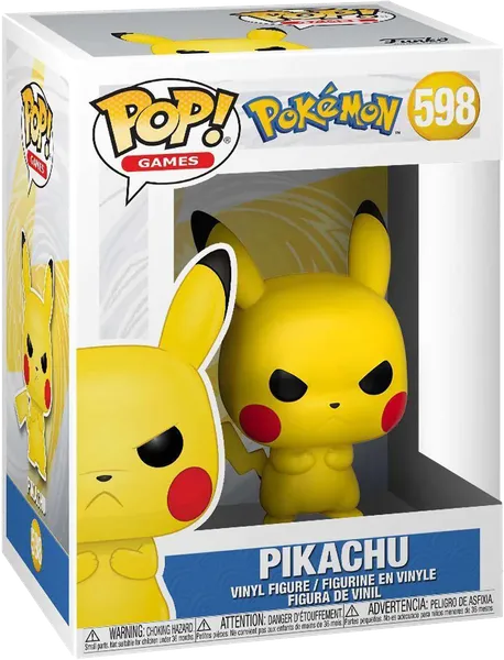 Изображение Фигурка 598 3+ Фанко поп геймс пикачу Фанко к/у, 1 шт