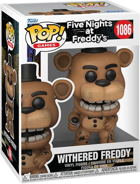 Изображение Фигурка 1086 3+ Фанко поп геймс фредди фазбер Фанко к/у, 1 шт