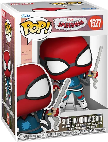Изображение Фигурка 1527 3+ Фанко поп комиксы человек паук в костюме Фанко к/у, 1 шт