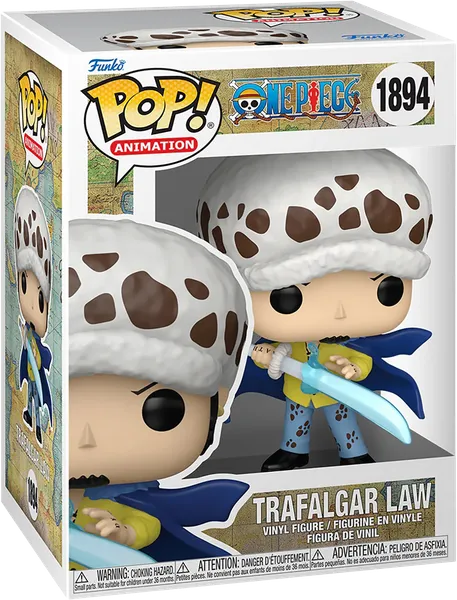 Изображение Фигурка 1894 3+ Фанко поп аниме трафальгар лоу Фанко к/у, 1 шт