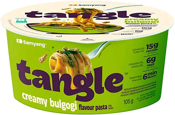 Изображение Лапша быстрого приготовления Самянг Тангл сливочный бульгоги Самянг Фудс к/у, 105 г