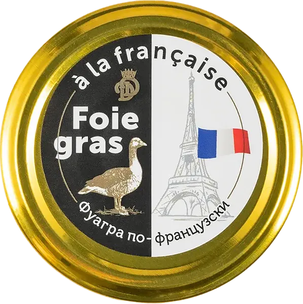 Изображение Паштет из гуся Деликатес дичь фуагра Деликатес дичь с/б, 90 г