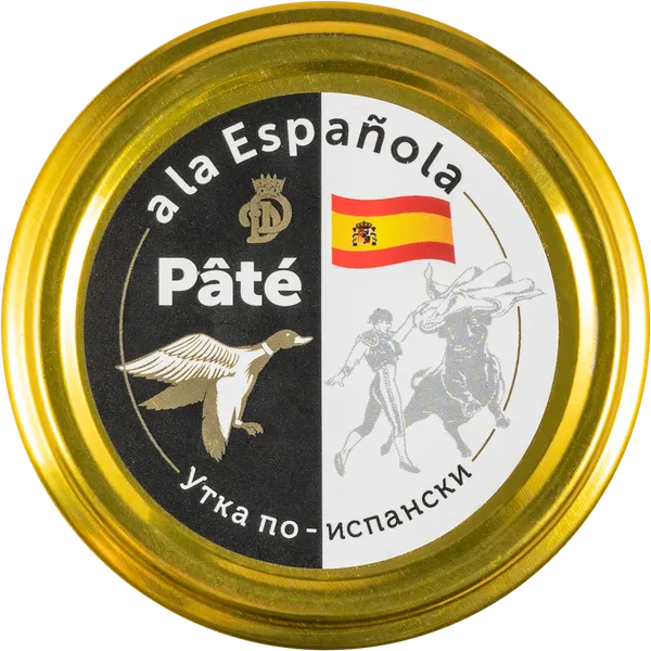 Изображение Паштет из утиной печени Деликатес дичь по-испански Деликатес дичь с/б, 90 г