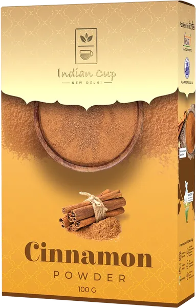 Изображение Корица молотая Индиан Кап Роли Интернэшнл кор, 100 г