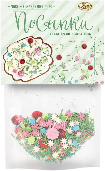 Изображение Посыпка кондитерская Парфэ  земляничное лето  Топ Продукт м/у, 50 г