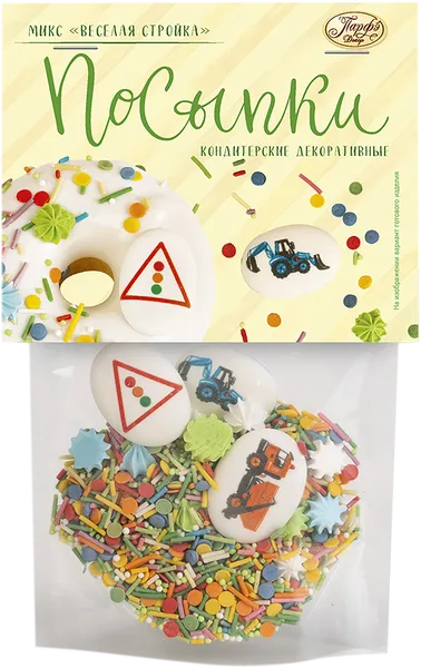 Изображение Посыпка кондитерская Парфэ веселая стройка Топ Продукт м/у, 60 г