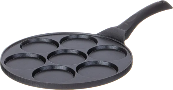 Изображение Сковорода 26,5см для оладий Агнесс черная Агнесс , 1 шт