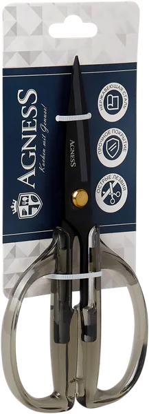 Изображение Ножницы 20см для кухни Агнесс графит стальные Агнесс п/у, 1 шт