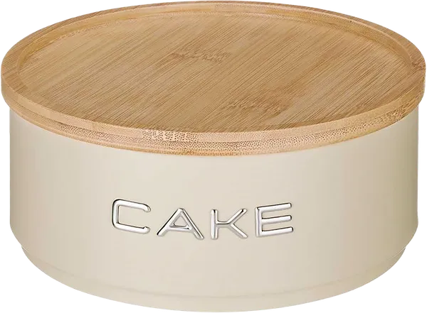 Изображение Банка 1,02л для сыпучих Агнесс айвори стальная Агнесс , 1 шт