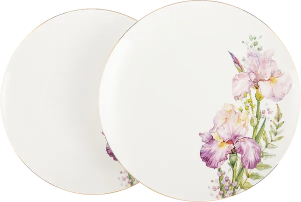Изображение Тарелка 26см обеденная Лефард ирис фарфор Лефард кор, 2 шт