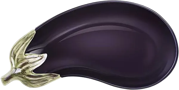 Изображение Блюдо 24см сервировочное Лефард баклажан керамика Лефард , 1 шт