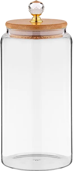 Изображение Емкость 750мл для сыпучих Агнесс кристалл стекло Агнесс , 1 шт