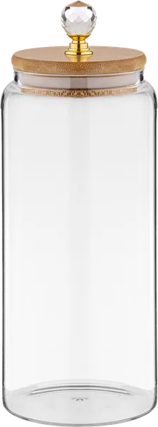 Изображение Емкость 1,1л для сыпучих Агнесс кристалл стекло Агнесс , 1 шт