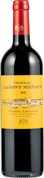 Изображение Вино красное сух стиль №3 Каберне Сов купаж Пессак Леоньян Шато Лафон Мено 2022 Шато Лафон Мено с/б, 0,75 л