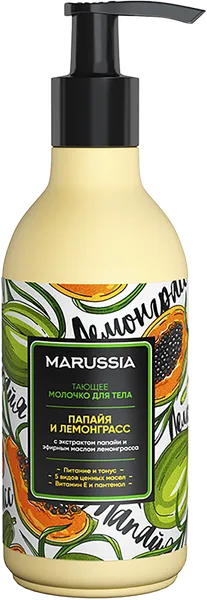 Изображение Молочко для тела увлажняющее Маруссия папайя лемон ООО "Орбита СП" п/у, 250 мл